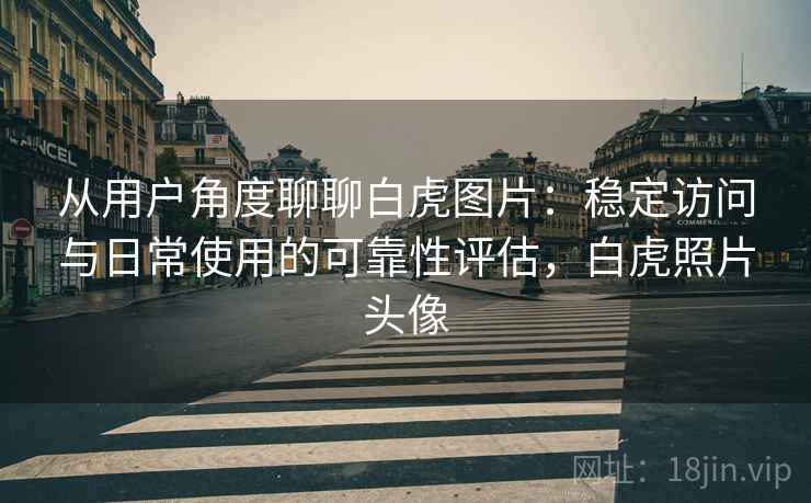 从用户角度聊聊白虎图片:稳定访问与日常使用的可靠性评估,白虎照片头像